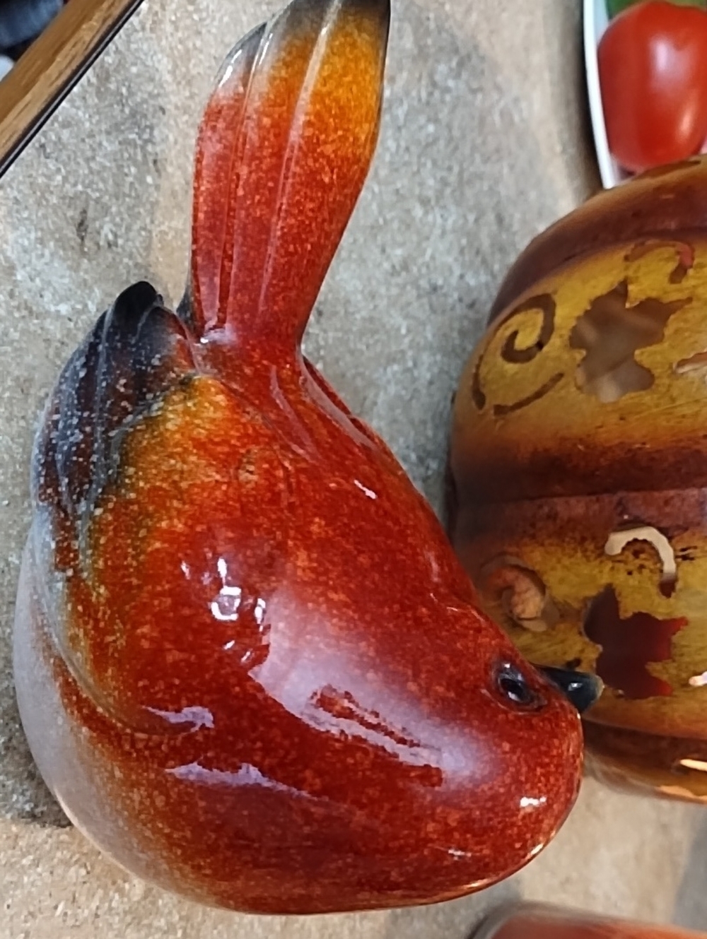 Cute Red Bird Figurine - Picture 5 of 9